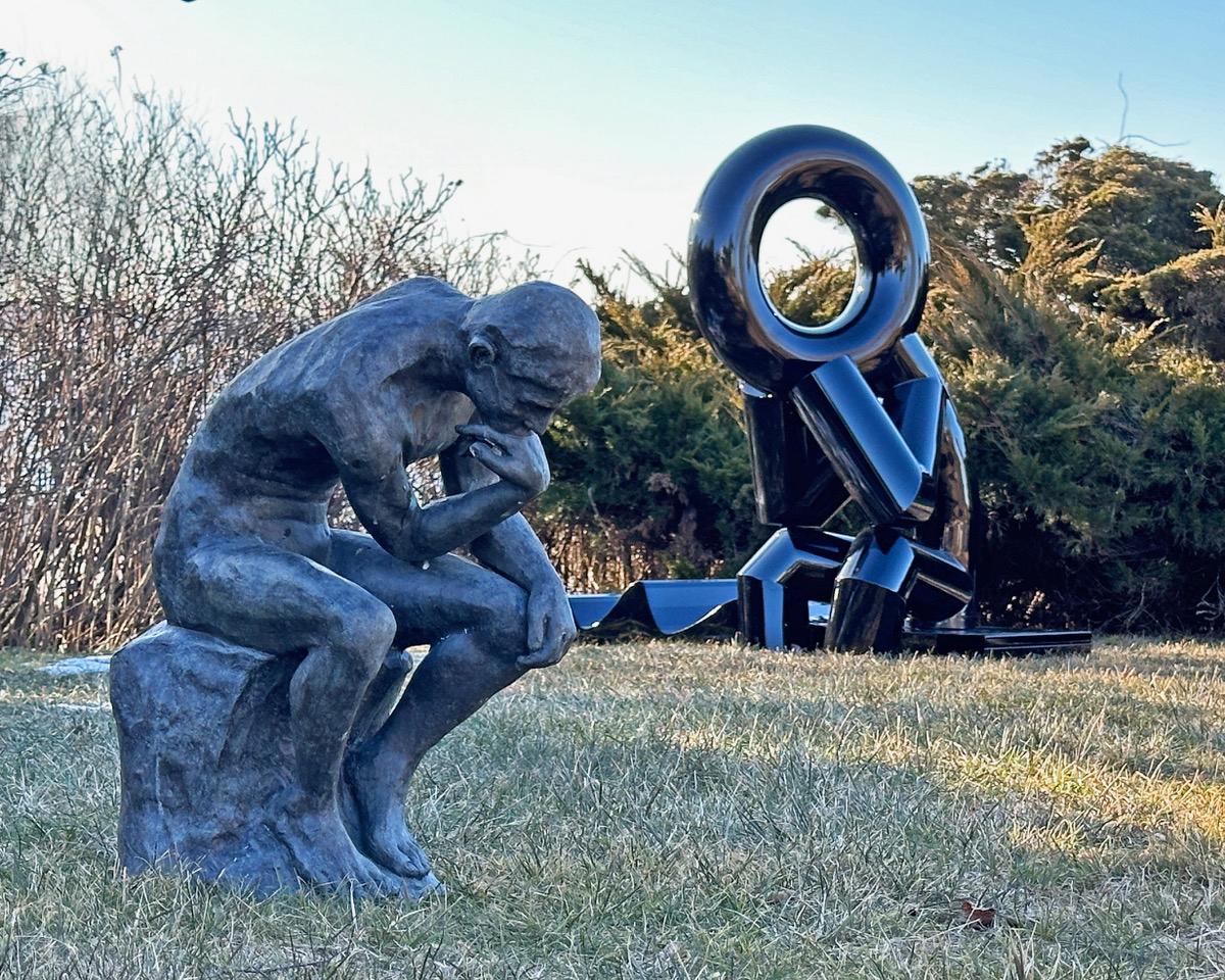 'The Thinker' by Lina Condes (Matt Black)